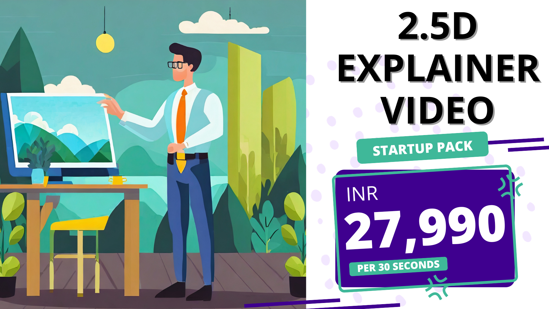 2.5D Explainer video